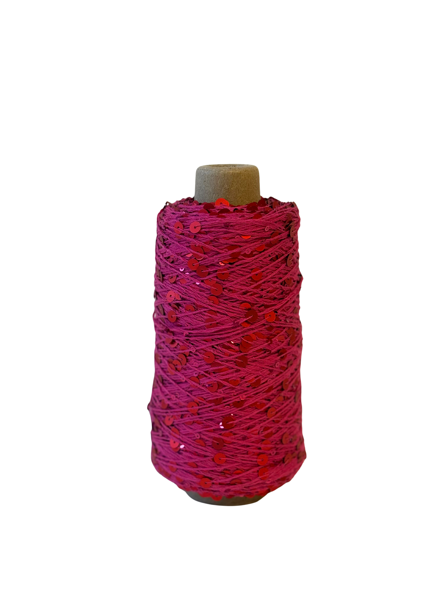 Clare Pink - Paillettengarn 200gr - Wolle Halle - Garntopia