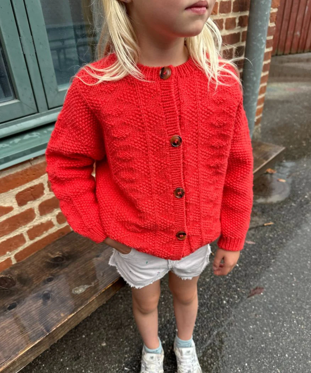 Little Esther Jacket - Papir - PetiteKnit - Garntopia