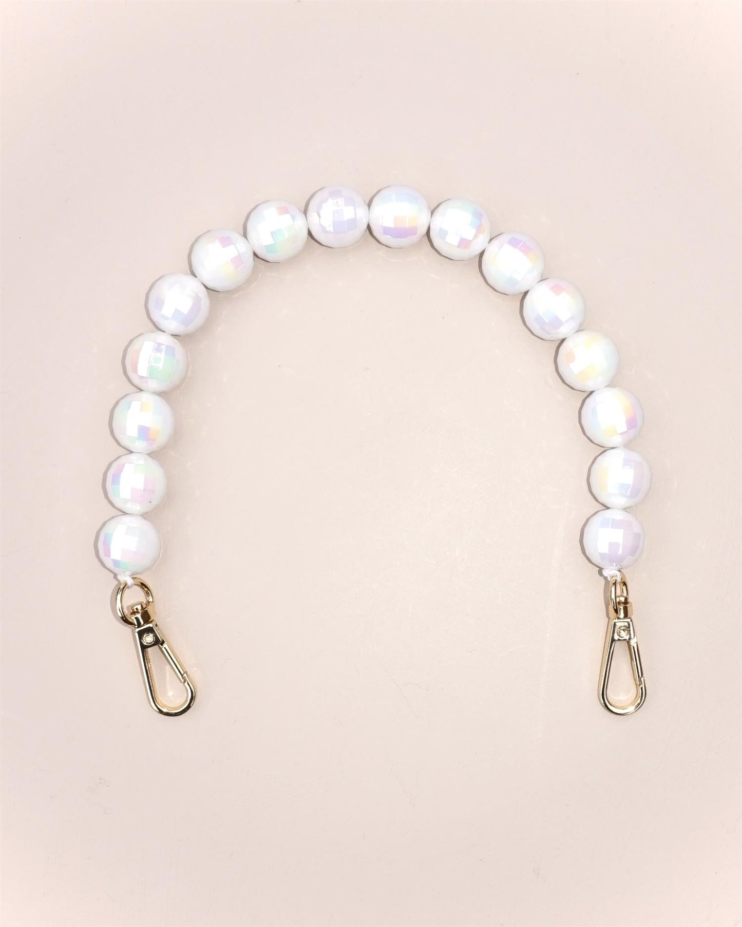 Veskelenke Garntopia - Disco Hvit - Garntopia - Garntopia