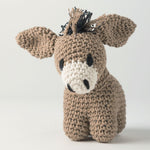 DIY Joe Donkey Eco Barbante Taupe Heklekit - Hoooked Yarn