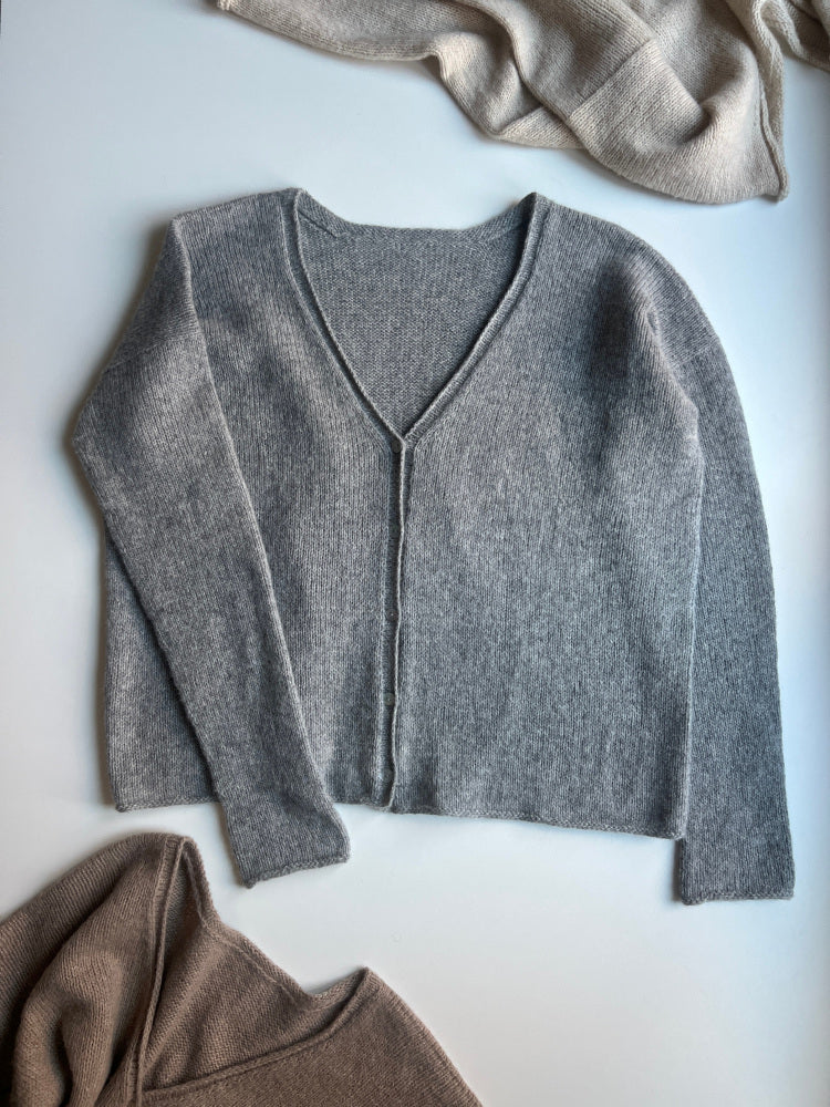 506 Lun Lukajakke - papiroppskrift - Rauma Garn - Garntopia