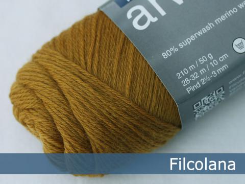 136 Mustard -	Arwetta - Filcolana - Garntopia