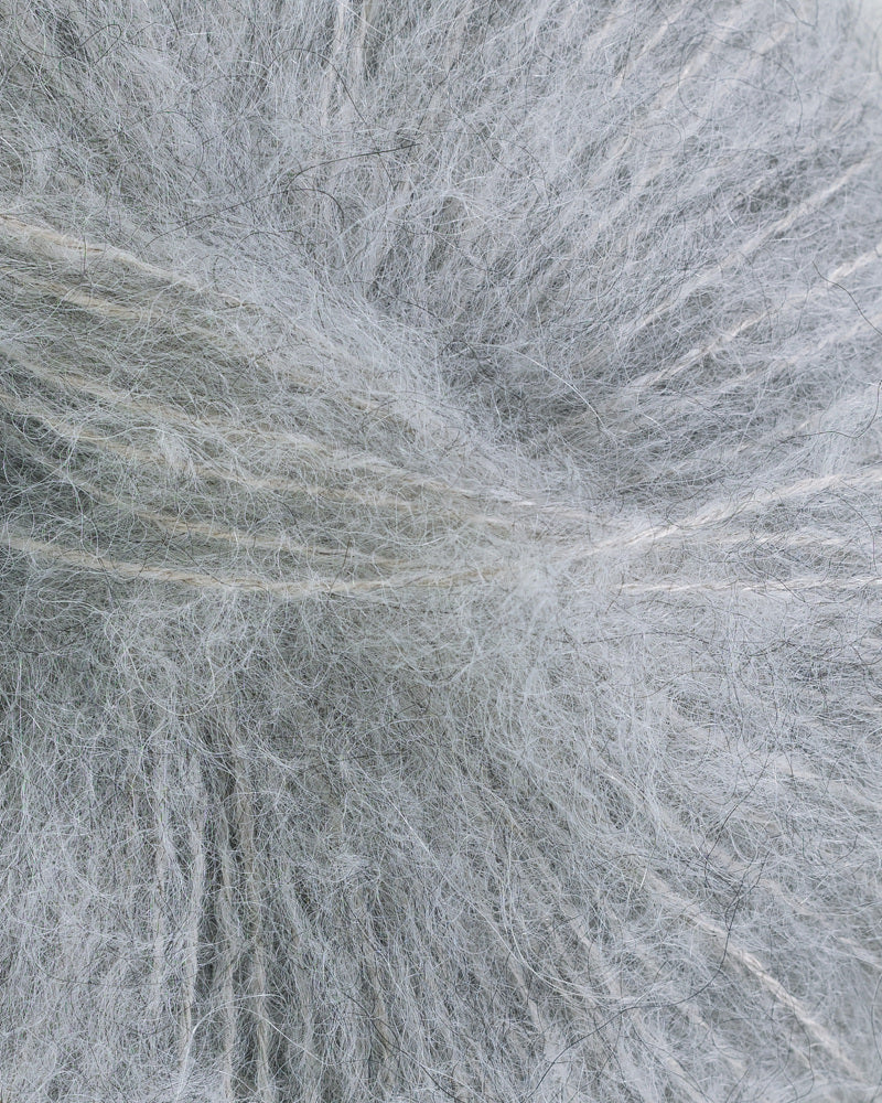 1310 - Lys grå -	Alpakka Lin - Rauma Garn - Garntopia