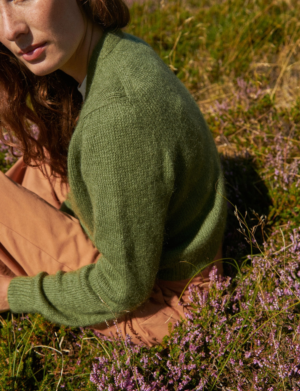 Le Knit - Mouliné Cardigan - Papir - Lene Holme Samsøe - Garntopia