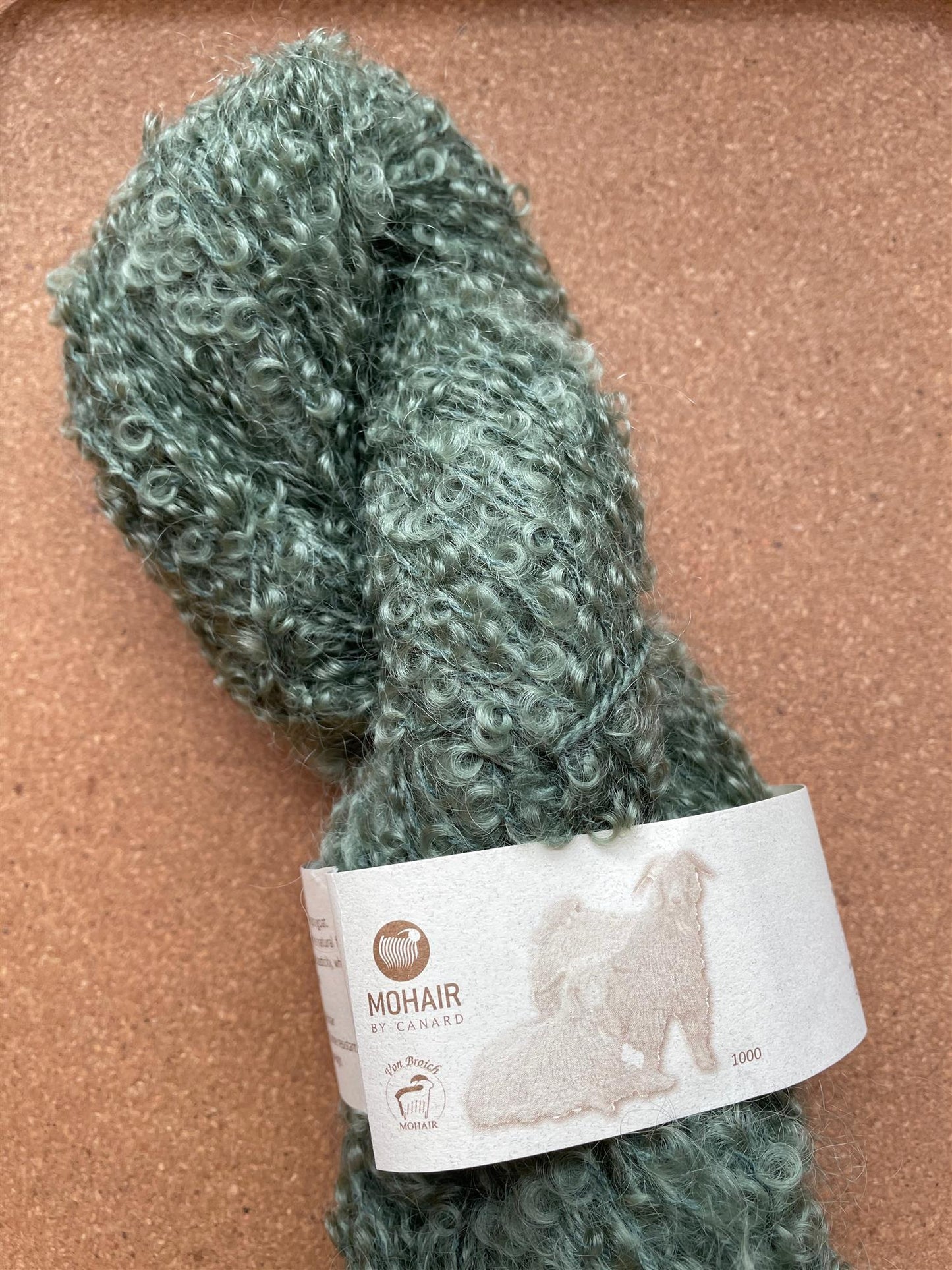 1028 Oliven -	Mohair Bouclé - Mohair by Canard - Garntopia