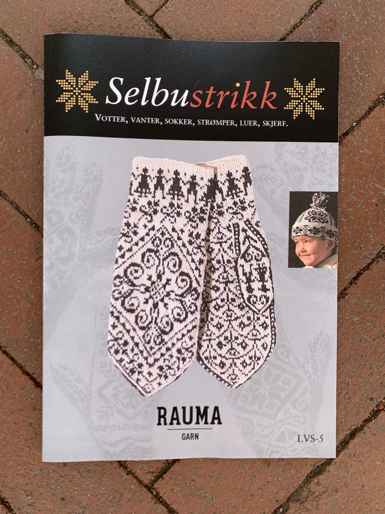 LVS-5 SELBUSTRIKK - Rauma Garn - Garntopia
