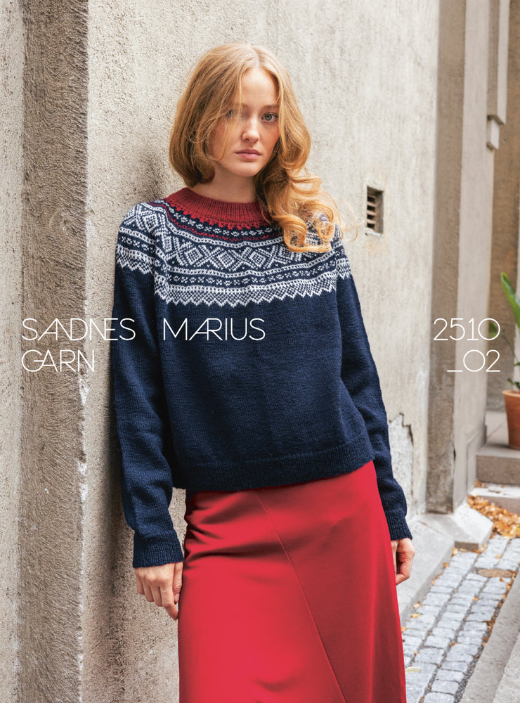 2510 - Norske Ikoner Voksen - NR. 2 MARIUS DAMEGENSER - Sandnes garn - Garntopia