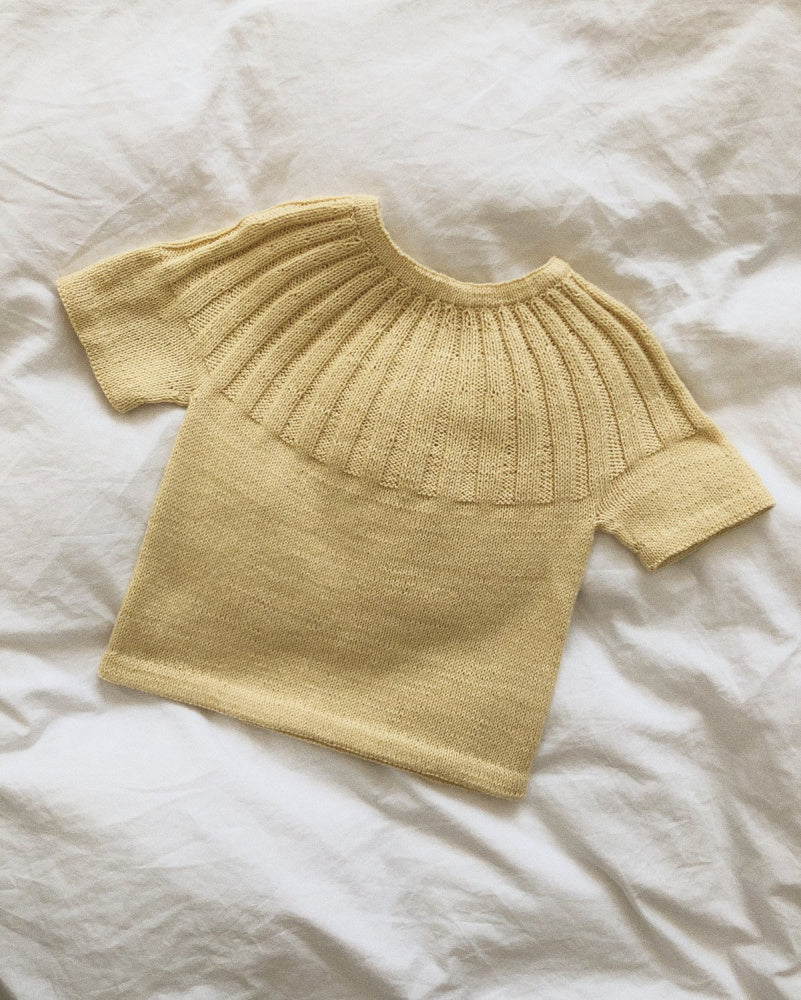 Sunday Tee Junior - Papir - PetiteKnit - Garntopia