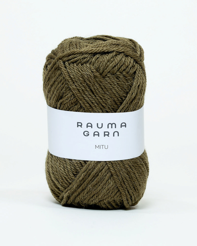 3935 Mosegrønn -	Mitu - Rauma Garn - Garntopia