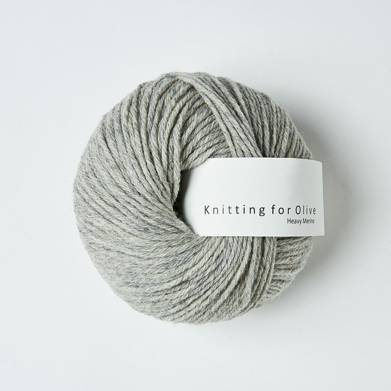 Perlegrå -	Heavy Merino - Knitting for Olive - Garntopia