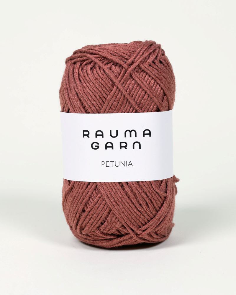 222 Mørk gammelrosa -	Petunia - Rauma Garn - Garntopia