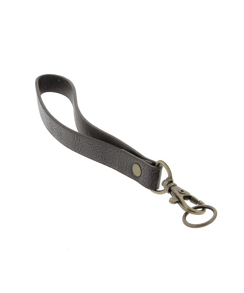 Pochette stropp i vegansk lær - Chocolate -  Hoooked Yarn - Hoooked Yarn - Garntopia