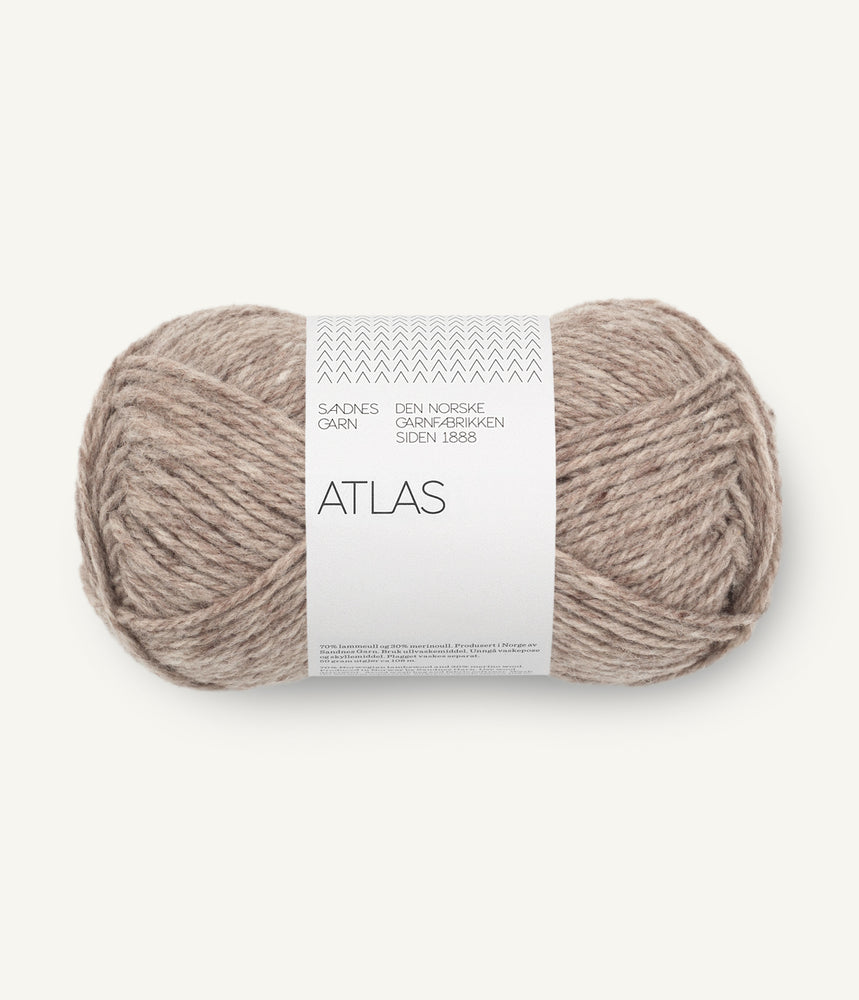 2650 Gråbeige melert - Atlas