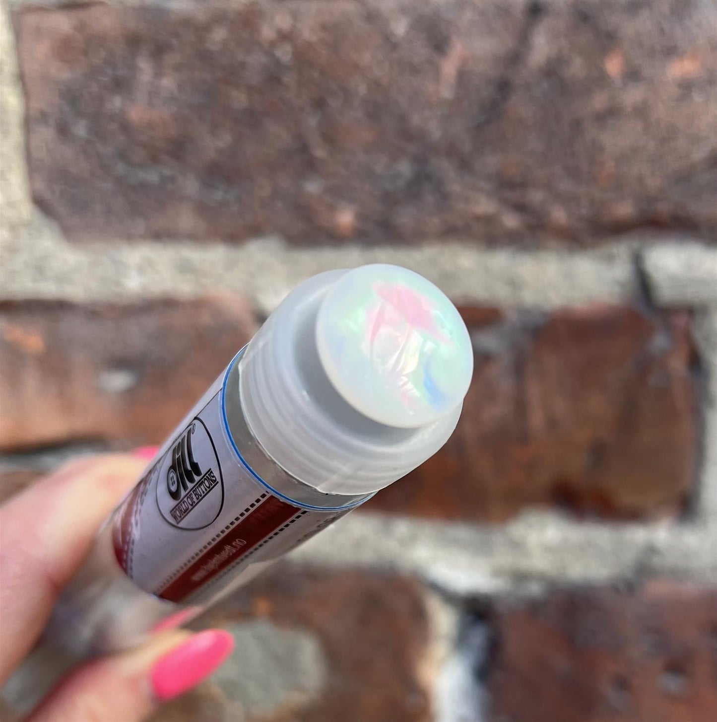 Runde plastknapper - 18 mm - Lys Blå - Hjelmtvedt - Garntopia