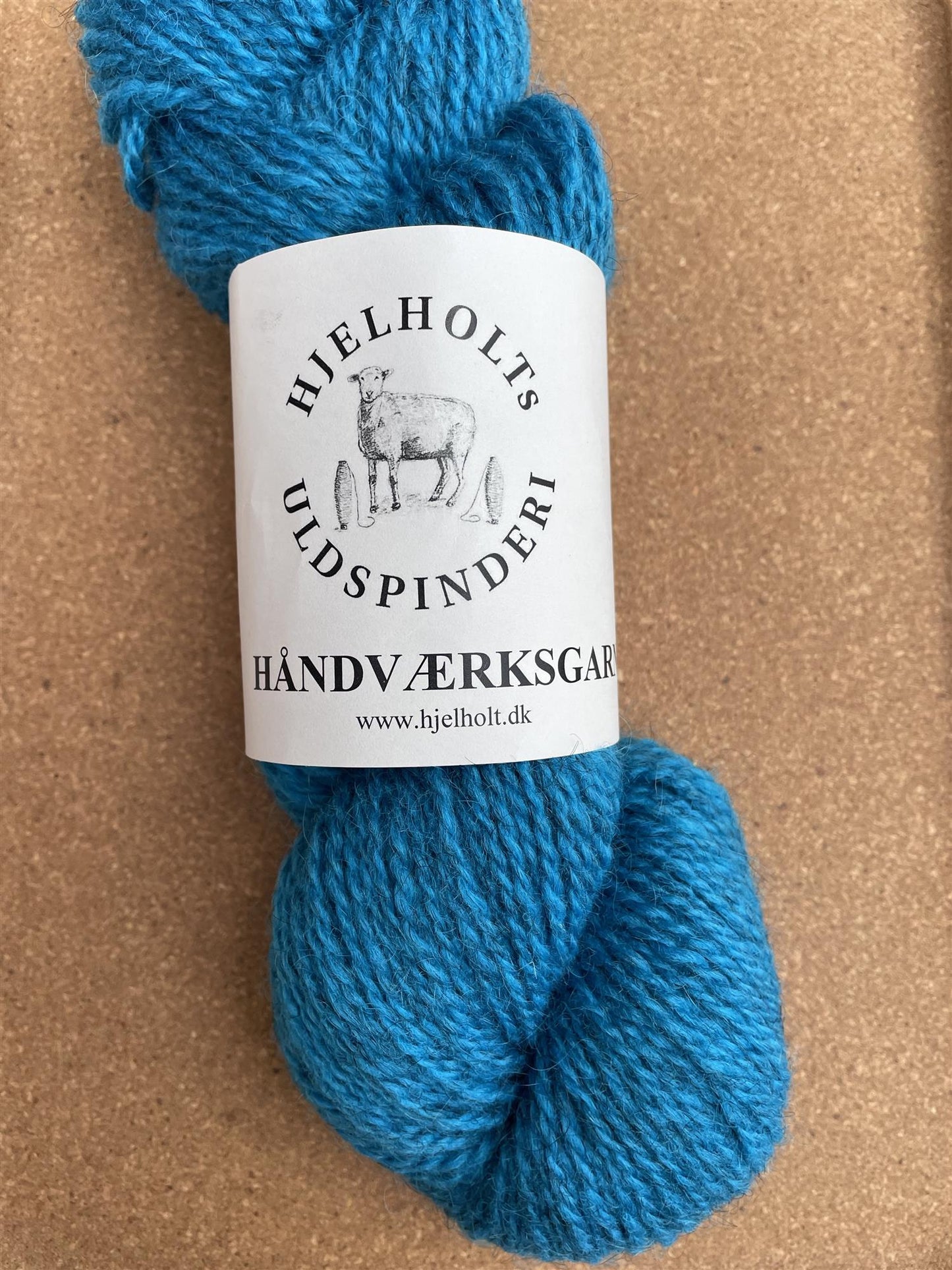 15 Turkis  -  Håndværksgarn - Hjelholt - Garntopia