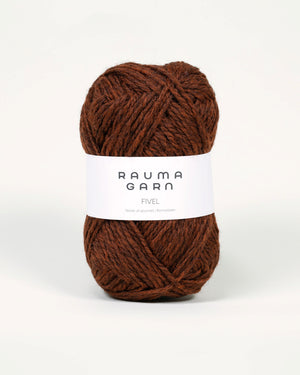404 Kobber melert -	Fivel - Rauma Garn - Garntopia