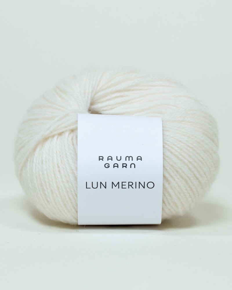 07 Natur  -	Lun Merino - Rauma Garn - Garntopia