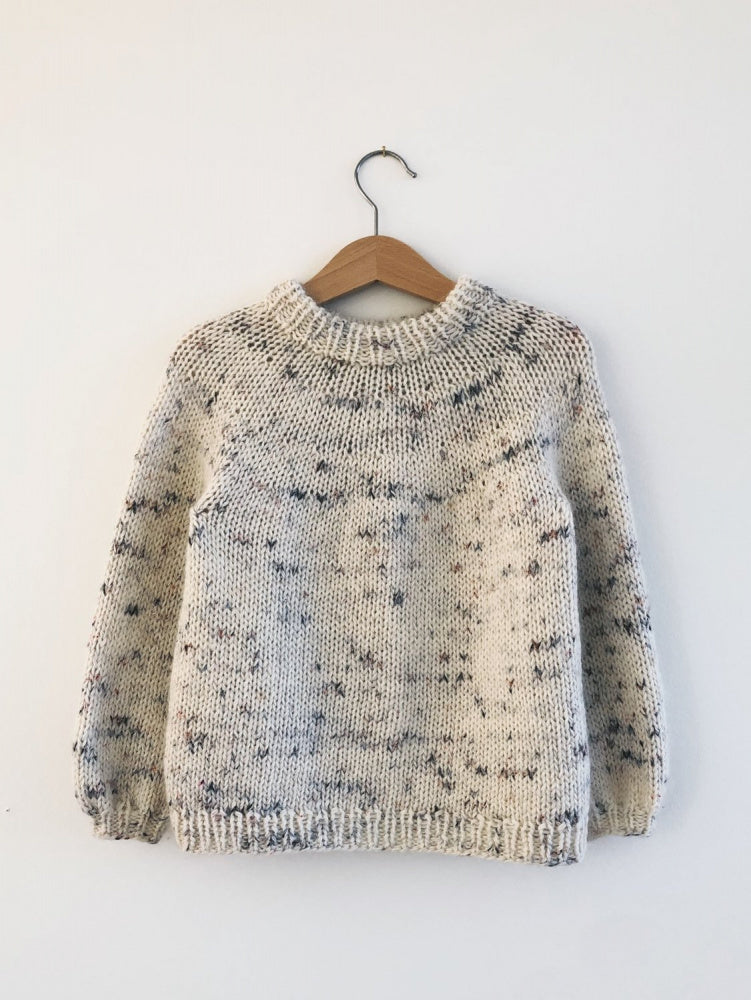 Novise Sweater Junior - Papir - PetiteKnit - Garntopia