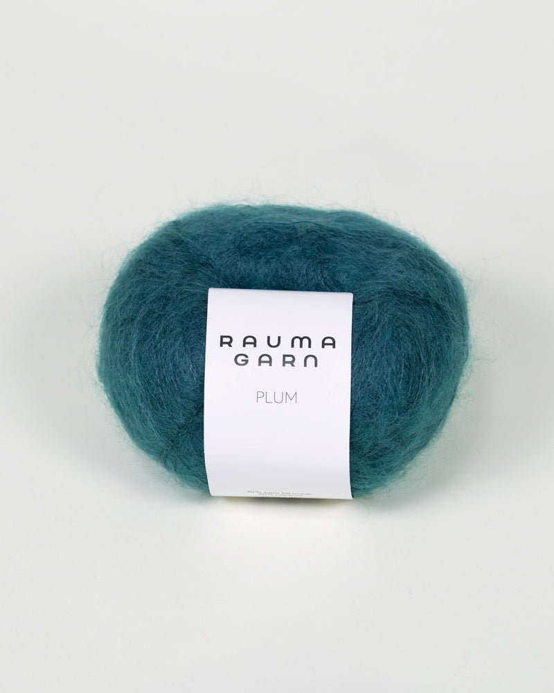 018 Grønn -	Plum - Rauma Garn - Garntopia