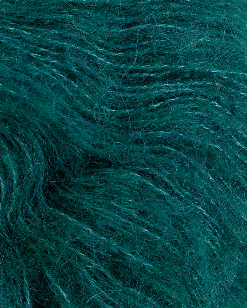 0961 Mørk grønn -	Alpaca Silk - Rauma Garn - Garntopia