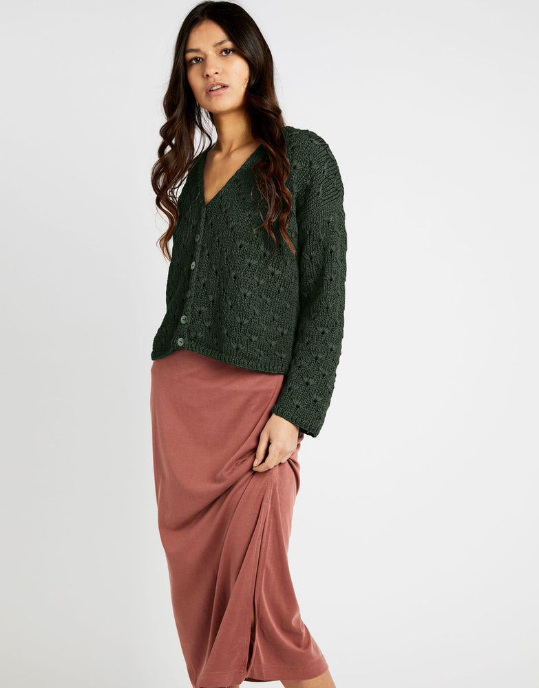 Moloko Cardigan - Papir - Wool and the gang - Garntopia