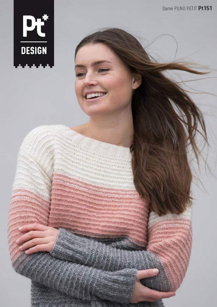 UTGÅTT PT151 - DAME PUNO PETIT - Rauma Garn - Garntopia
