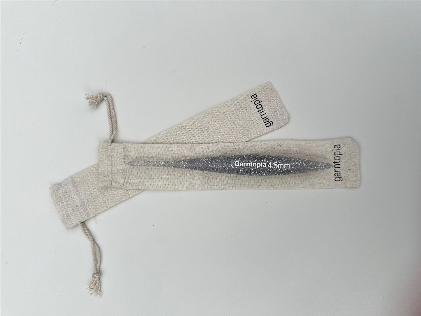Heklenål Resin Sølv-  4,5 mm - Garntopia - Garntopia
