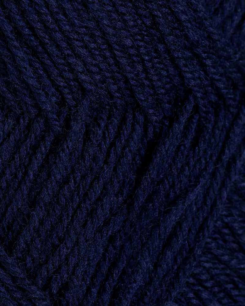 159 Marineblå -	3-tr Strikkegarn - Rauma Garn - Garntopia