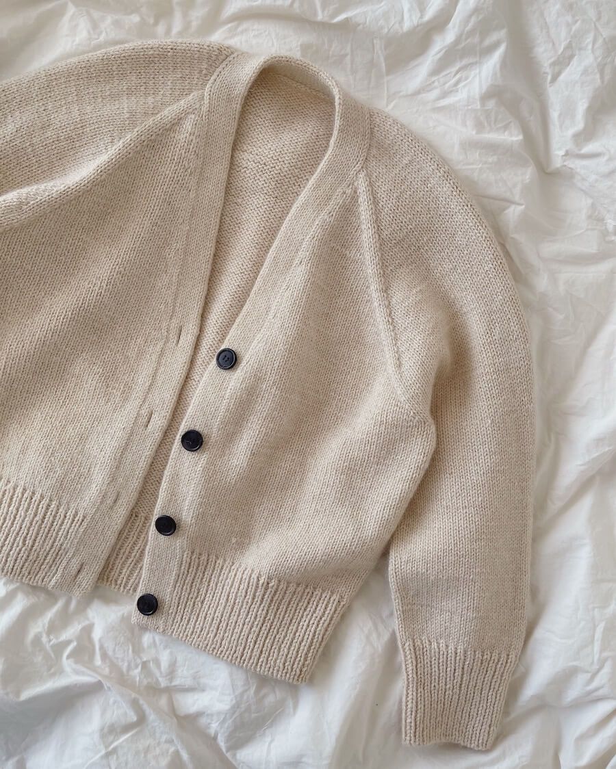 Champagne Cardigan - Papir - PetiteKnit - Garntopia