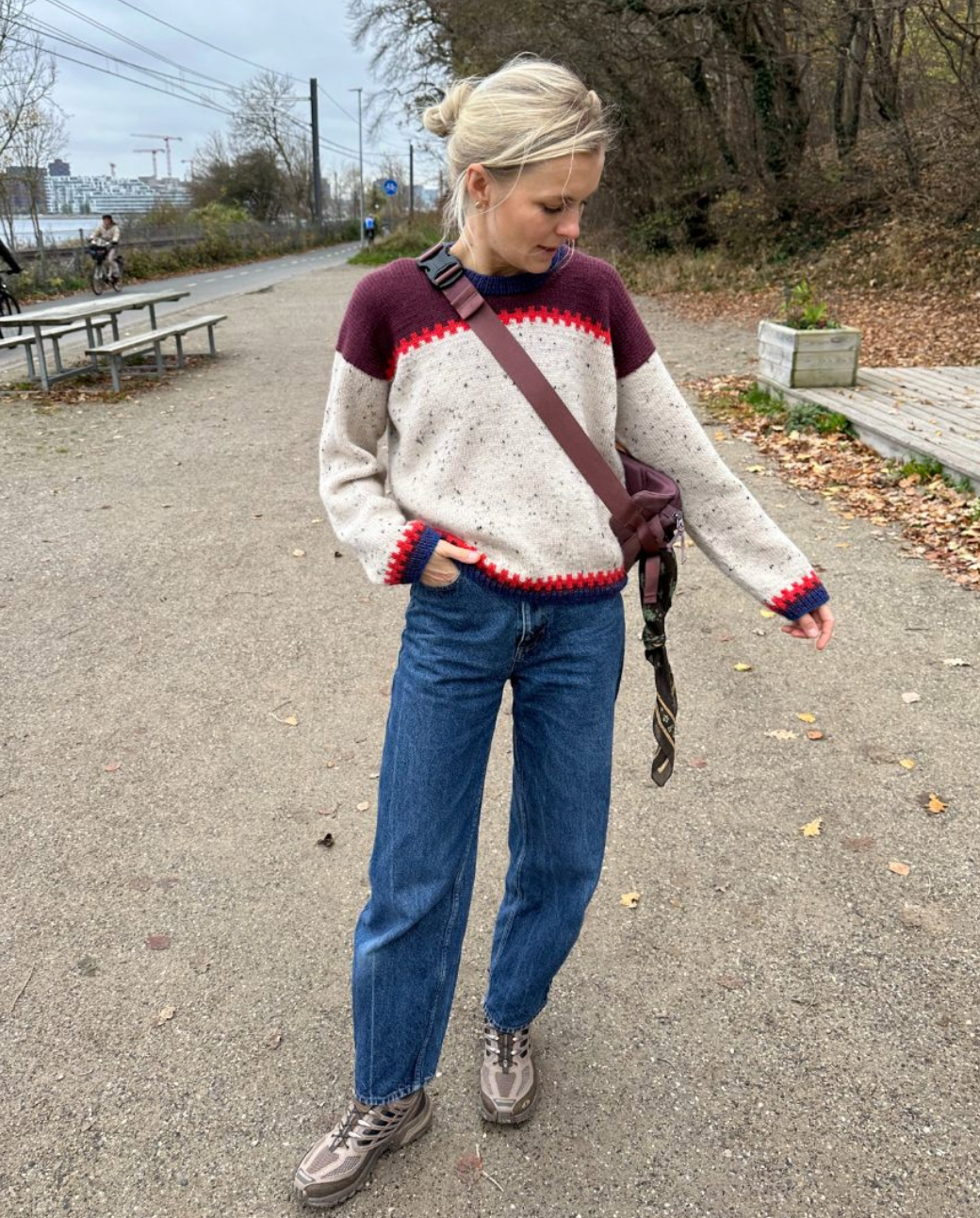 Cross Sweater - Papir - PetiteKnit - Garntopia