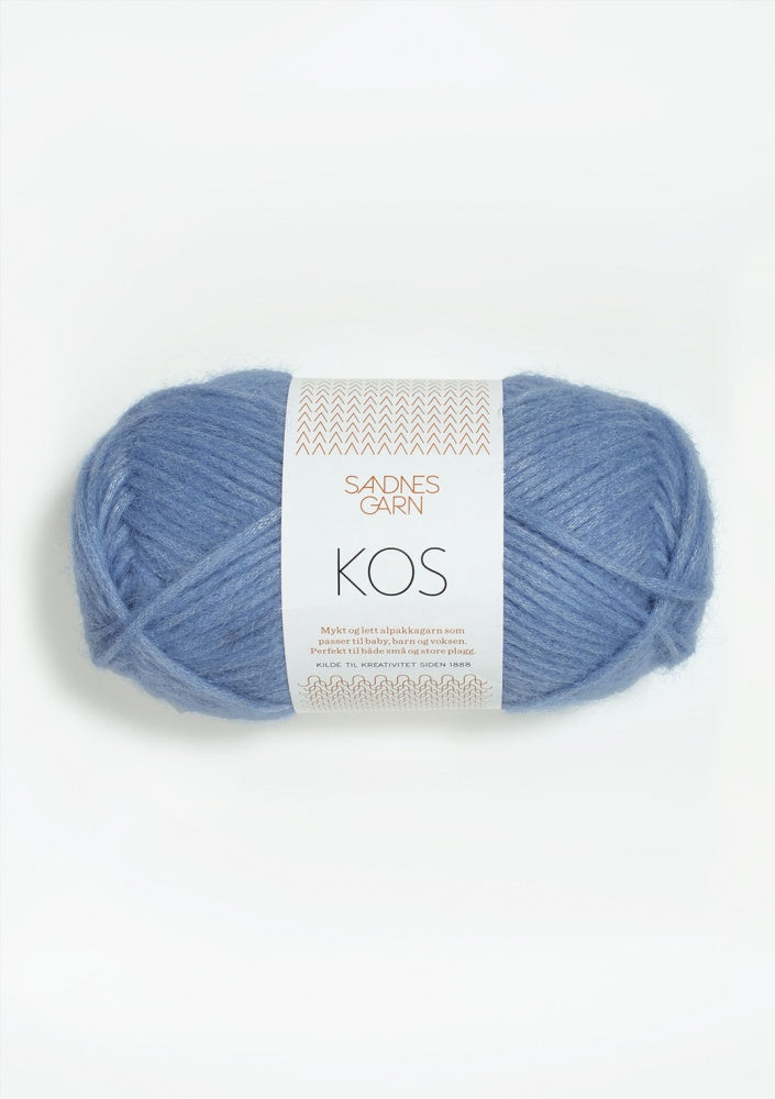 6042 Mørk Himmelblå -	Kos - Sandnes garn - Garntopia