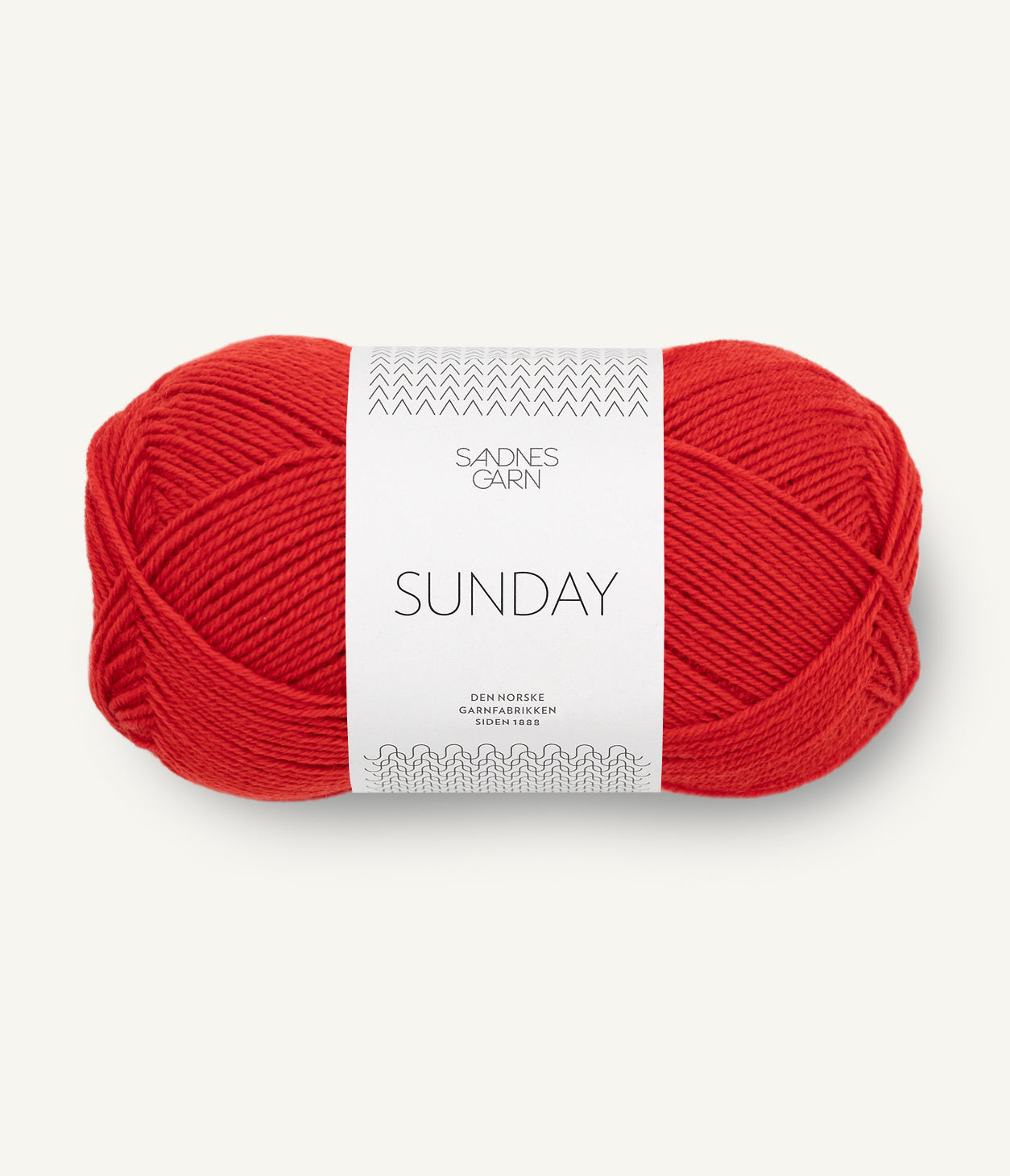 4018 Scarlet Red -	Sunday - Sandnes garn - Garntopia