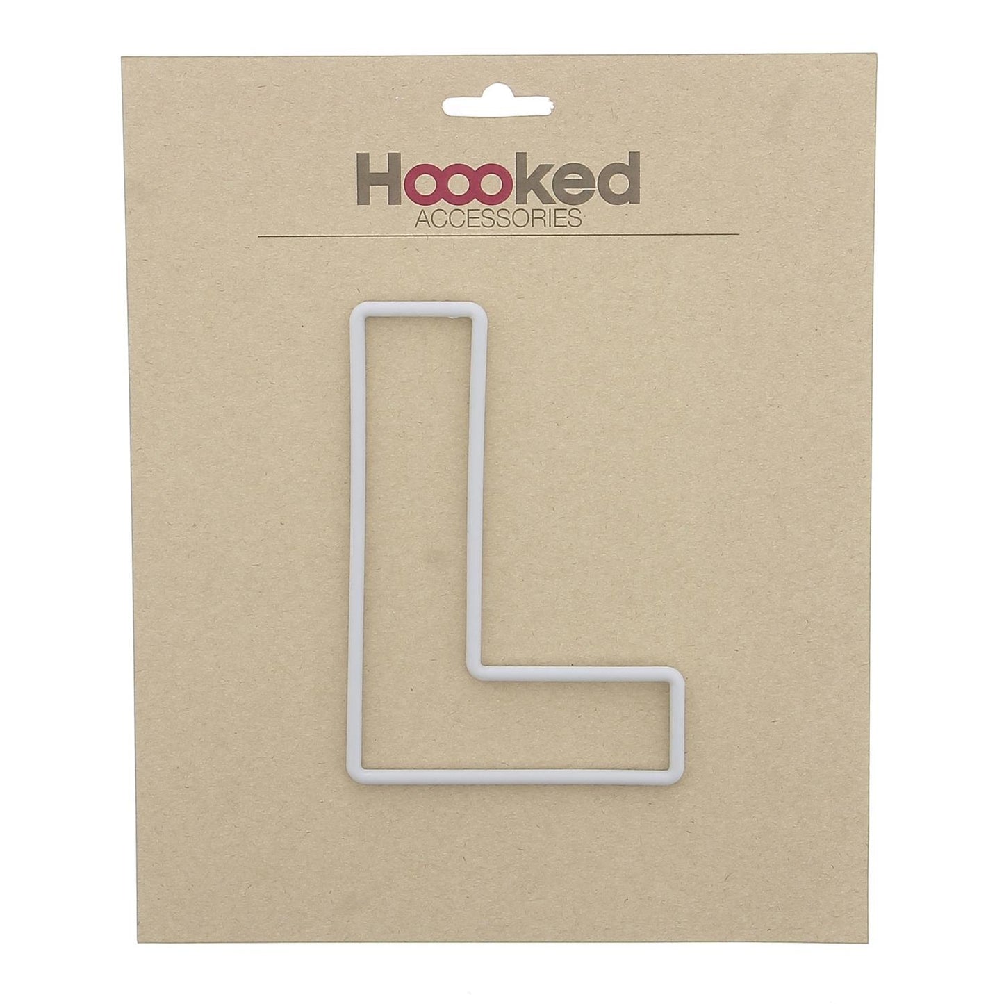 Bokstavramme L - Heklerammer 15 cm - Hoooked Yarn - Garntopia