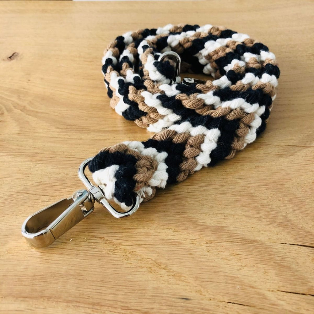 Macramé Kit Bag Strap Sumatra Noir - Hoooked Yarn - Hoooked Yarn - Garntopia