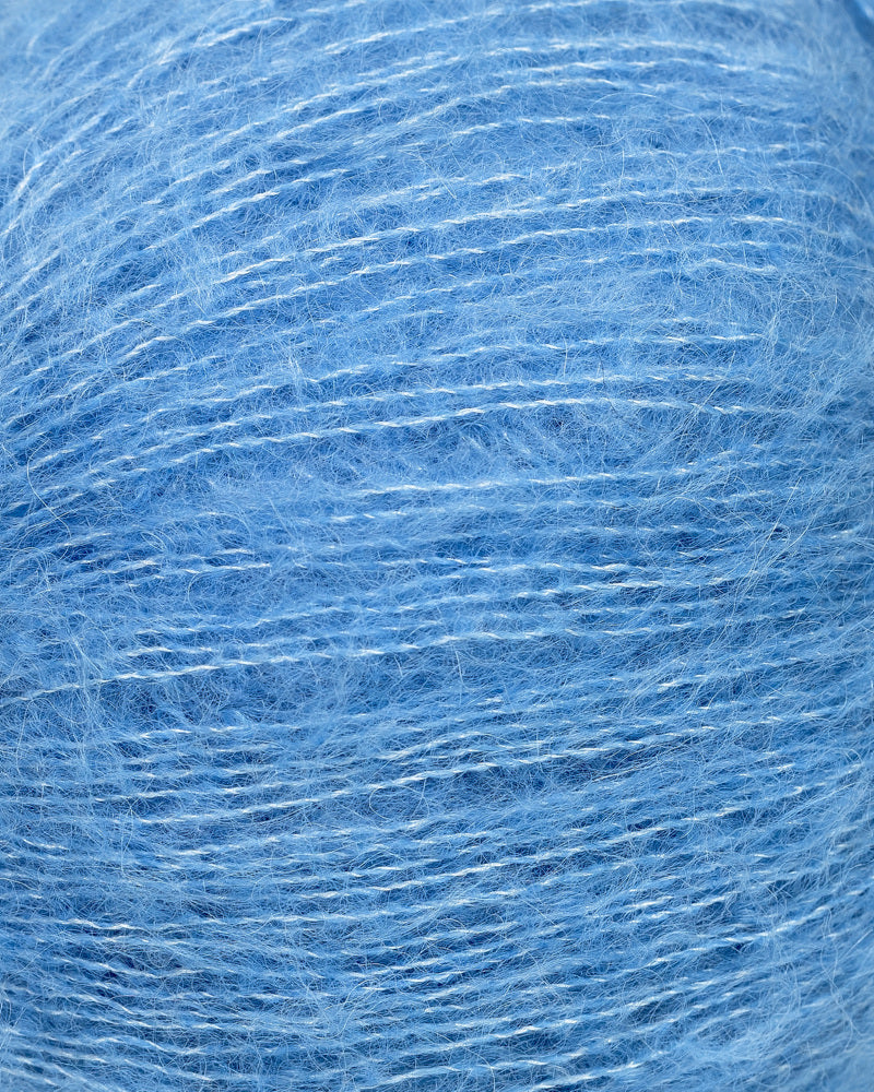 1389 Himmelblå -	Alpaca Silk - Rauma Garn - Garntopia
