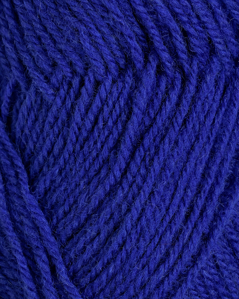 143 Mørk Jeansblå -	3-tr Strikkegarn - Rauma Garn - Garntopia