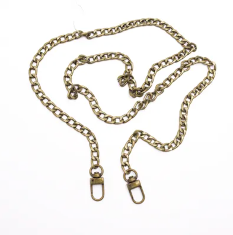 Veskehåndtak Kjede Messing - 105 cm VH1015 - Kort & Godt - Garntopia