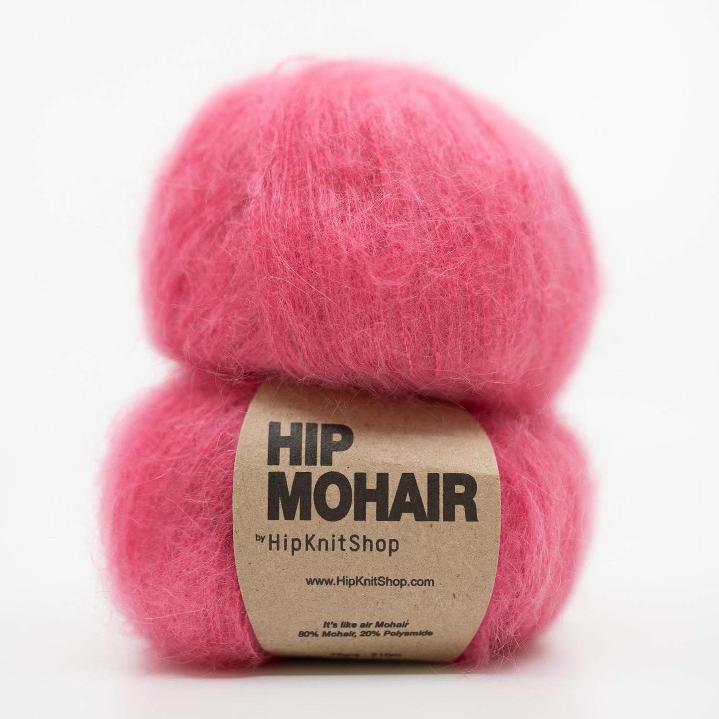 Raspberry Pink  -	Hip Mohair - HipKnitShop - Garntopia