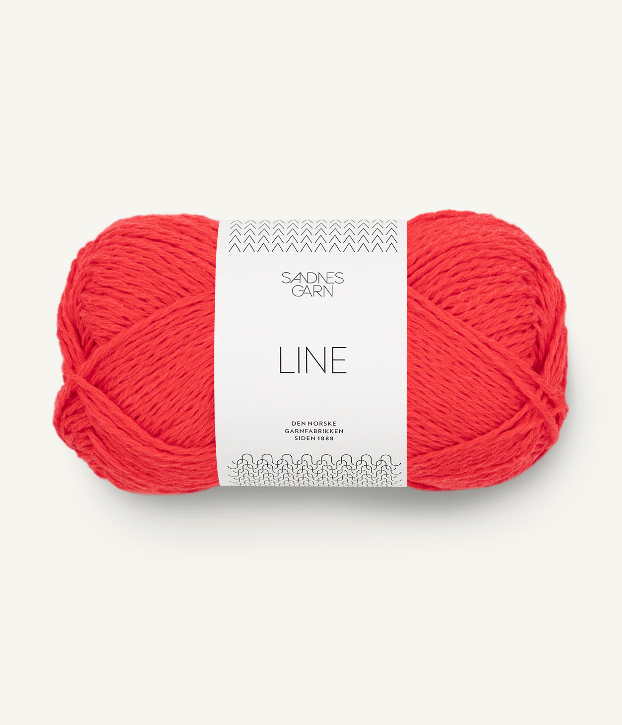 4108 Flame scarlet -	Line - Sandnes garn - Garntopia