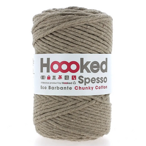 Taupe - Spesso Chunky Cotton - Hoooked Yarn - Garntopia