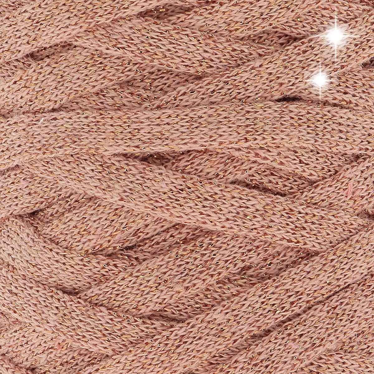 Rose Gold -	Ribbon XL Lurex - Hoooked Yarn - Garntopia