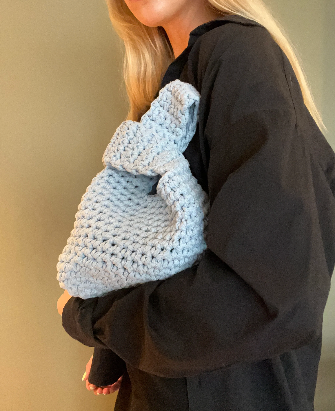 Hilu Mini Bag - Papir - byHildeLundal - Garntopia