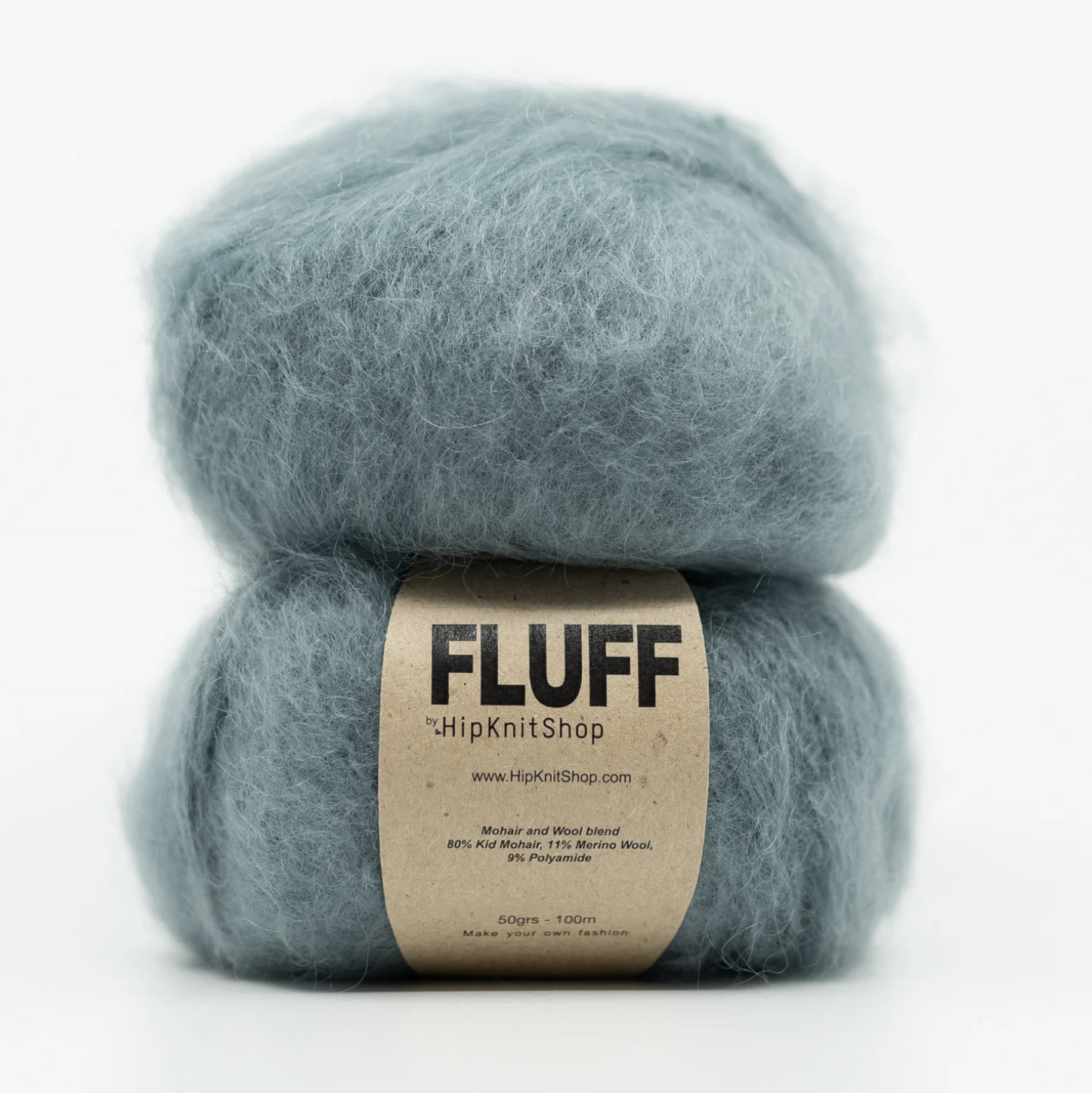 Shadow blue -	Fluff - HipKnitShop - Garntopia