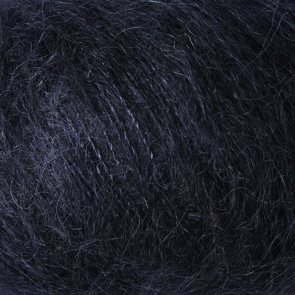 Marineblå -	Soft Silk Mohair - Knitting for Olive - Garntopia