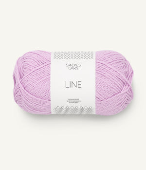 5023 Lilac -	Line - Sandnes garn - Garntopia