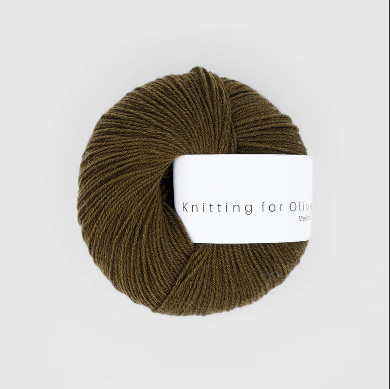 Olivenbrun  -	Merino - Knitting for Olive - Garntopia