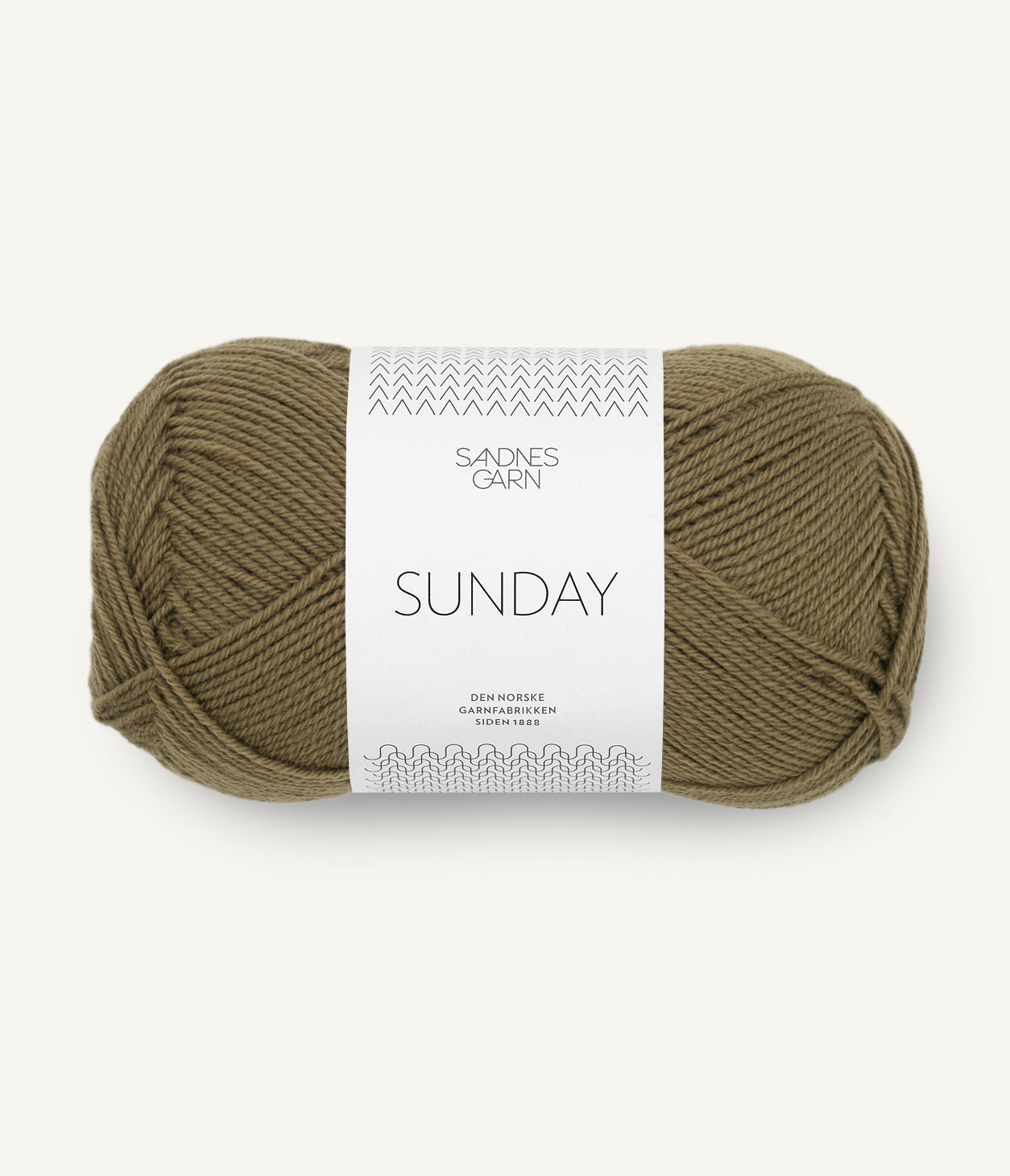 9873 Dark Olive -	Sunday - Sandnes garn - Garntopia