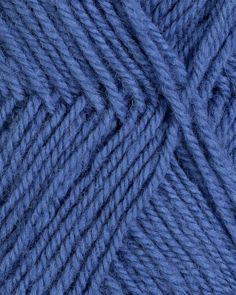 138 Bondeblå -	3-tr Strikkegarn - Rauma Garn - Garntopia