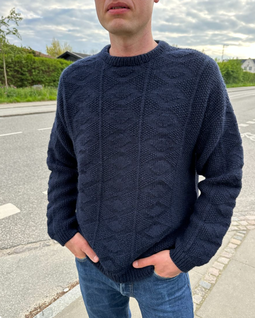 Esther Sweater Man - Papir - PetiteKnit - Garntopia