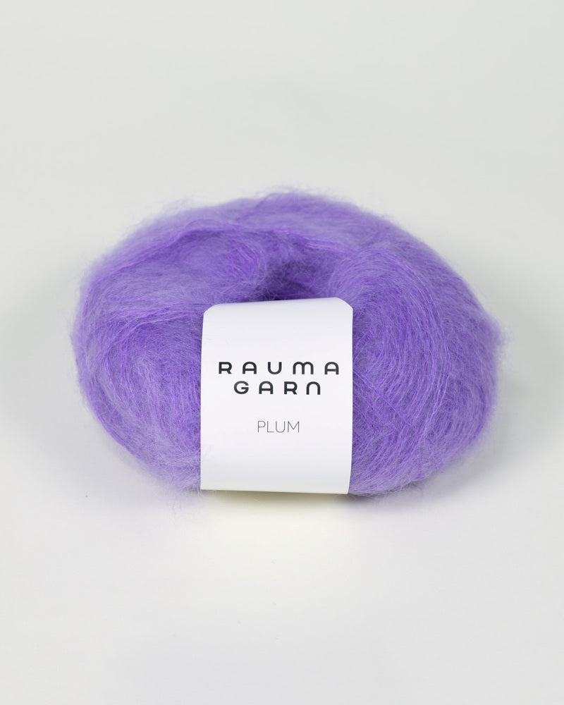 110 Lilla  -	Plum - Rauma Garn - Garntopia